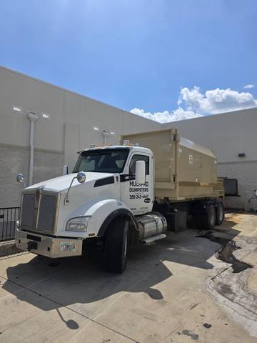 First compactor service — Gainesville commercial site
