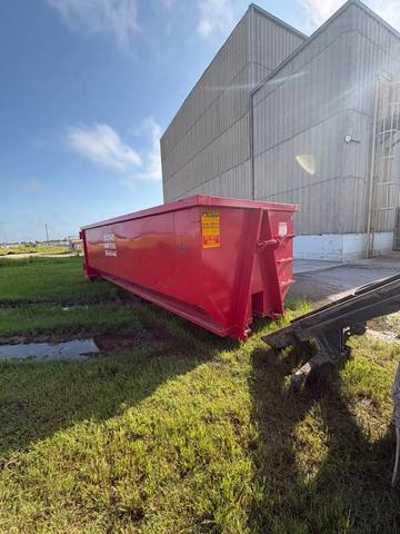Container serving an industrial facility