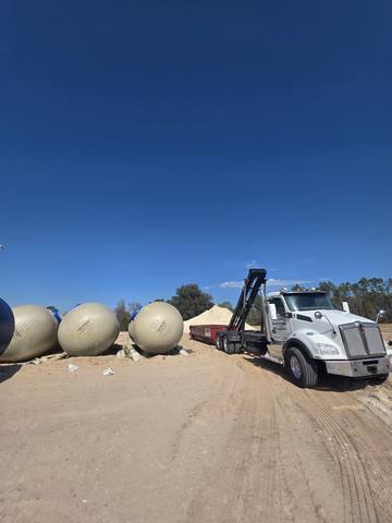 Underground tank install — Lake City